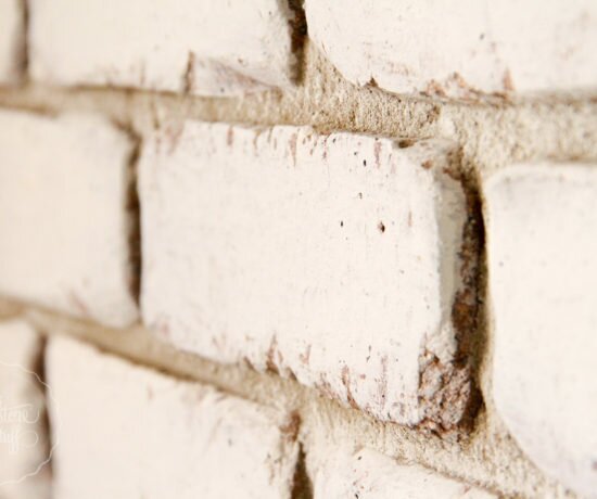 Brick wall Milk Paint