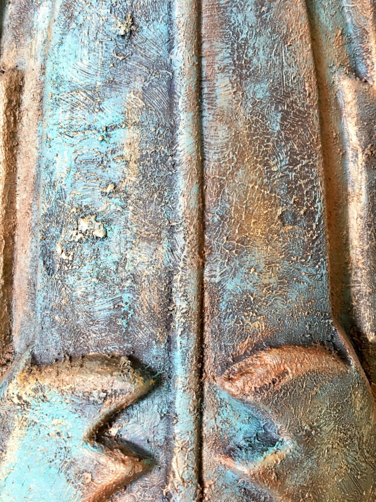 oxydized patina