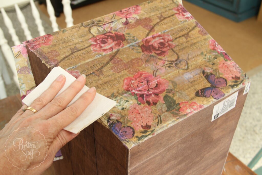 napkin decoupage